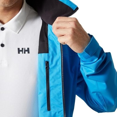 CYAN - HELLY-HANSEN MEN'S CREW JACKET 2.0, SIZE SMALL
