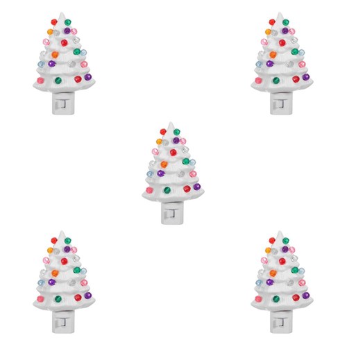  Christmas Decoration Night Light Rotating Plug Ornament 360 Degree - Bild 20 von 20