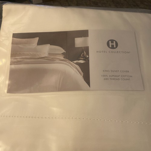 Hotel Collection American Grown Cotton 680 Thread Count King Duvet - Picture 2 of 2