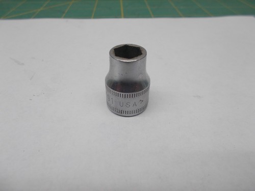 Snap-on tools 3/8” drive 9mm metric 6 point Socket FSM91 USA Nice! - Foto 6 di 8