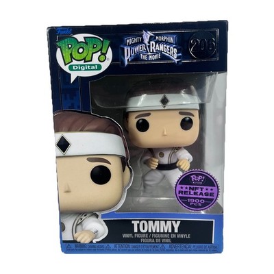 Funko Pop! Digital 206 Tommy Power Rangers Droppp Exclusive LE1900