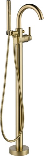 Delta T4759-FL Trinsic Floor Mounted Tub Filler - Bronze