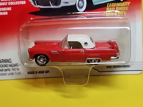 2002 Johnny Lightning '60 Ford Thunderbird  Bad Birds Red White NOS 🔥A7 - Picture 2 of 13