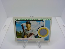 2022 Topps Heritage Josh Donaldson Clubhouse Collection Game Used Patch #CC-JDN