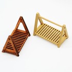 Authenticity meets Functionality Wooden Bread Rack for Miniature World