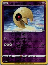 Lunatone Reverse Holo Uncommon Crown Zenith 062/159 NM
