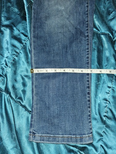 J Jill Jeans Womens 12 Blue Authentic Fit Slim Ankle Mid Rise Medium Wash Denim - Picture 10 of 12
