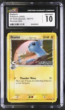 CGC 10 Dratini EX Delta Species 66/113 Reverse Holo STAMPED Pokemon Card