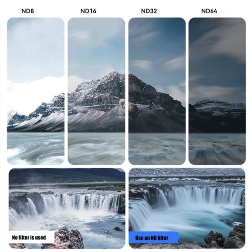 4pcs Filters with Mutiple Coating for Action 4/3 Improve Contrast Sharpness - Picture 4 of 8