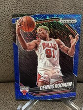 🔥Dennis Rodman 2024-25 Panini Prizm Black #271 Blue Shimmer FOTL Legends #1/35