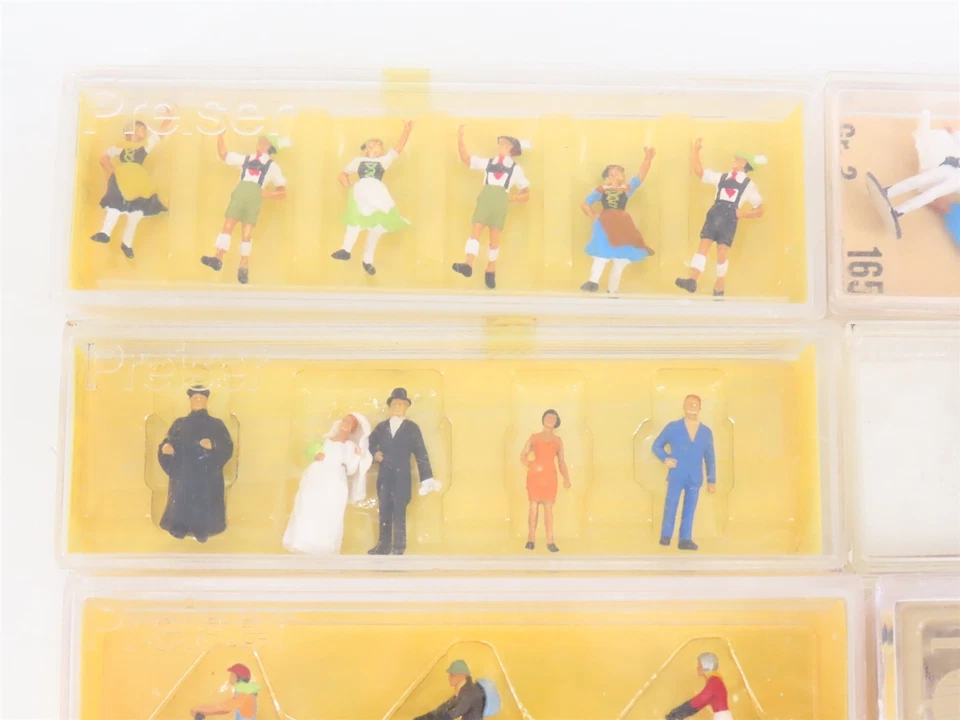 LOTE de 160+ bonecos sortidos de pessoas e animais em escala HO Preiser - Imagem 4 de 4