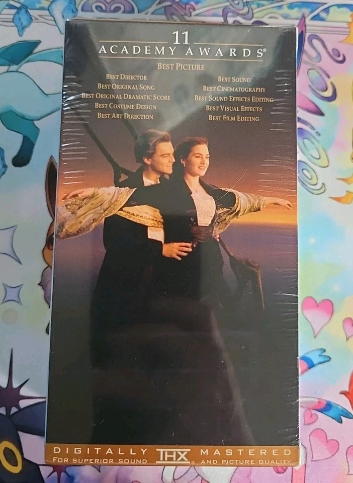 Titanic 1997 Movie VHS 2 Cassette Box Set Factory Sealed New In Box - Image 4 of 4