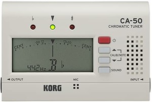 Korg CA-50 Chromatic Tuner Stimmgerät - Weiß
