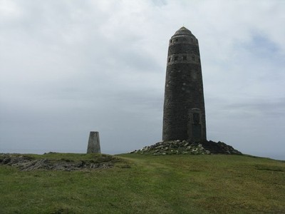 Photo A2 Trig point and American Monument Bruthach Mu00f2r On the Mull  c2014