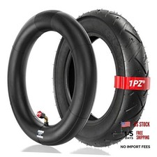 Heavy Duty 10x2.125/10 x 2 Tire and Inner Tube with Bent Rear 10" Tube Tire