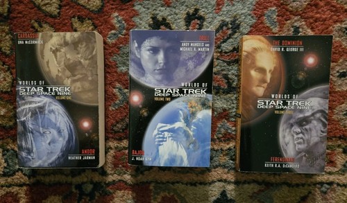 New ListingStar Trek Worlds of Deep Space Nine - Books 1-3 (2004-5) - Like New to Very Good