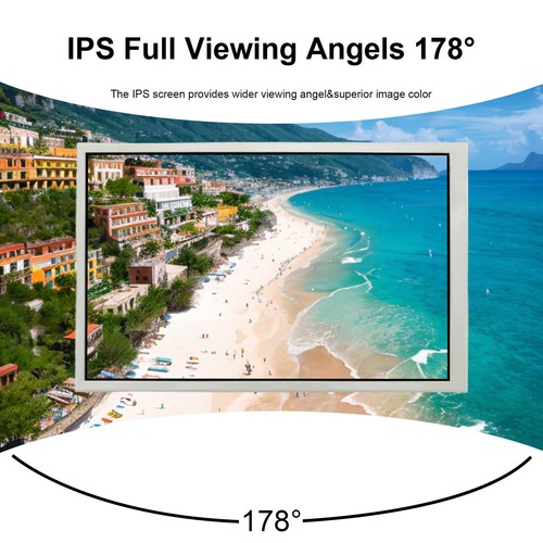7in 8in 10.1in 1280x800 IPS LCD Monitor USB C H/D Port For Computer Case Screen - 第 31/46 張圖片