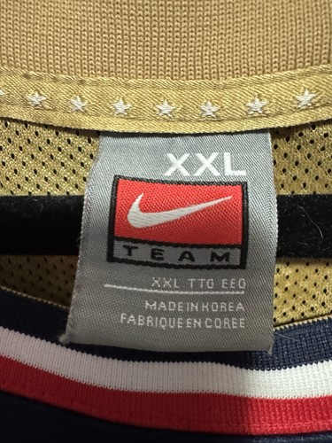 VTG NIKE 1992 Olympic Dream Team USA #15 Magic Johnson Basketball Jersey Sz XXL - Picture 3 of 3