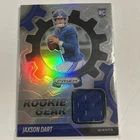 2025 Panini Prizm - Rookie Gear Jaxson Dart #RGR-JDT (MEM, RC)