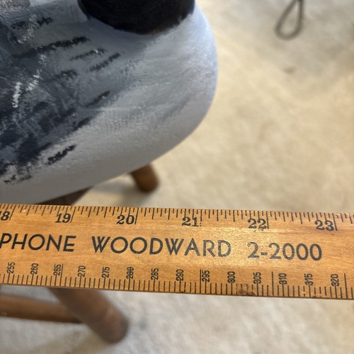 Hermosa pintura tallada a mano señuelo de madera tallada a mano de ganso canadiense planos St Clair - Imagen 8 de 10