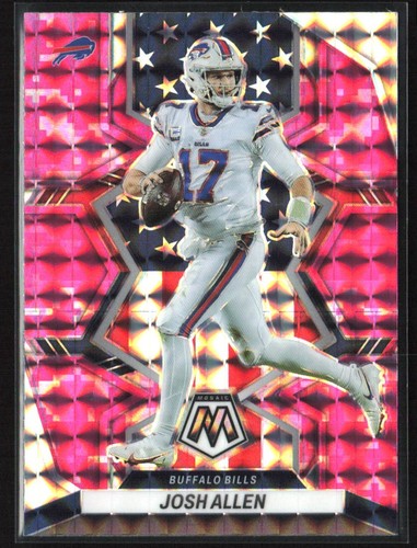 2022 Panini Mosaic - National Pride Josh Allen #253 Camo Pink Mosaic Prizm