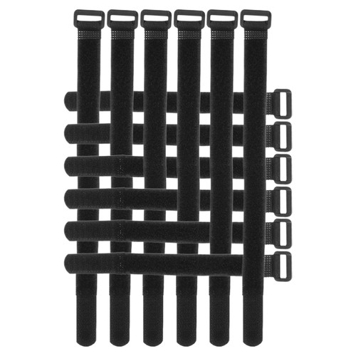 12 Piezas Accesorios para Bicicleta Correas Ajustables Portabicicletas Marco de Rueda - Imagen 7 de 12