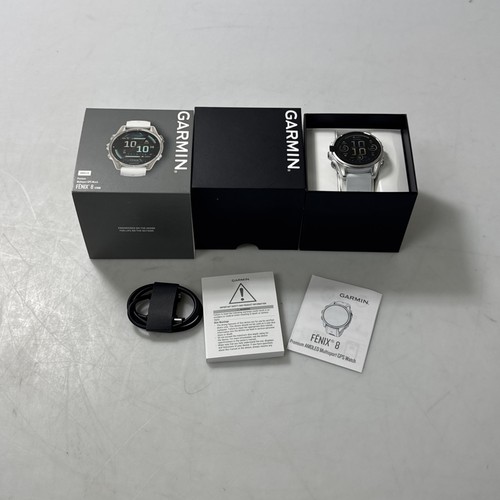 Garmin Smartwatch Fenix 8 GPS 43mm Multisport White