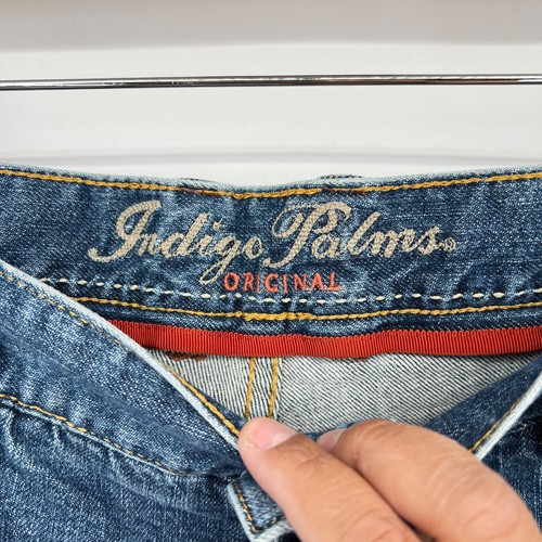 VTG Tommy Bahama Indigo Palms Jeans Men 36x30 Classic Fit Casual Beach 90s - Picture 5 of 7