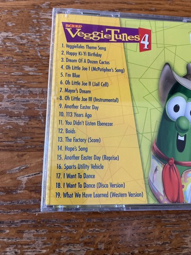 Veggie Tales Veggie Tunes Vol. 4 New CD Soundtrack Free Shipping - Picture 6 of 7