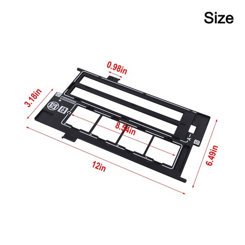 Film Diahalter 35mm Negativhalter ABS Material Qualitätskontrolle Standards - Afbeelding 2 van 12