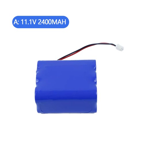 Batteria 11.1V Li-ion grande capacità 3S2P LED luci di emergenza antincendio XH2.54 - Foto 20 di 25