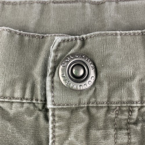 Columbia Cargo Shorts Herren XL 39/7 Armeegrün Canvas 7" Schrittlänge Wandern Angeln - Bild 2 von 13