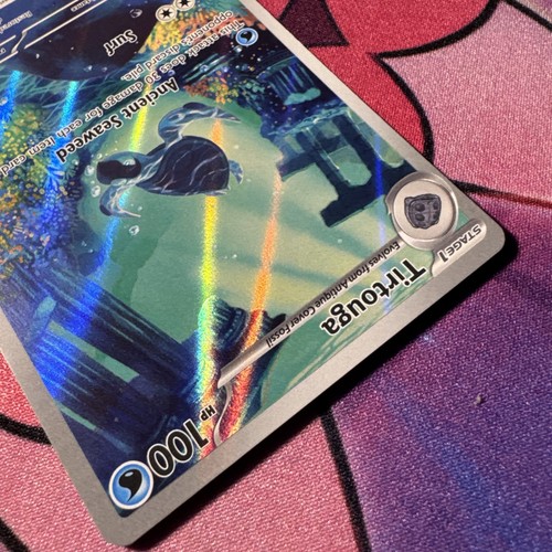 Pokemon Karte Black Bolt Full Art Illustration Rare 106/086 Tirtouga - Bild 5 von 8