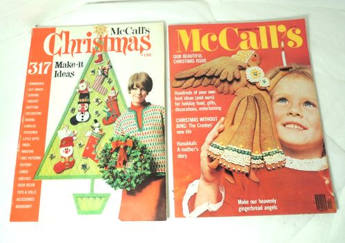 McCall's Weihnachtszeitschriften 2er Set Basteln Deko Snacks und Lebensmittel 70er Jahre - Bild 1 von 16