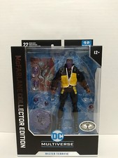 Mcfarlane DC Multiverse JSA Mister Terrific Platinum Chase Collector's Ed. New