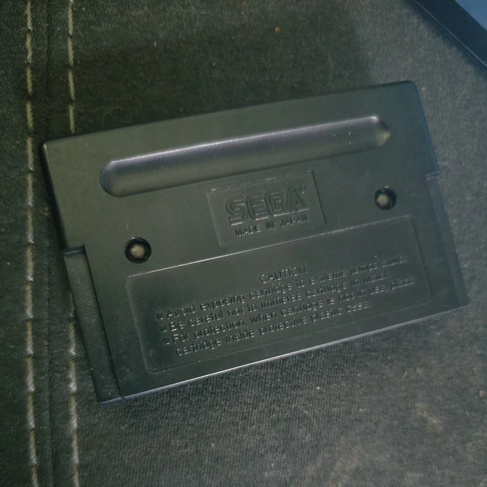 Carro de juego Thunder Force II 2 Sega Genesis 1989 auténtico probado y funcionando Foto 2 de 3