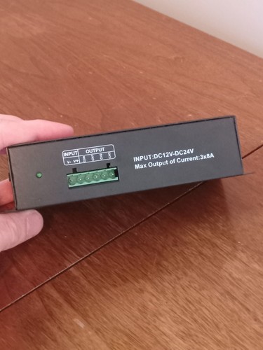 4CH DMX 512 Decoder Led strip Digital Controller RGBW 4 Channel Dimmer DC12V-24V - Picture 2 of 3