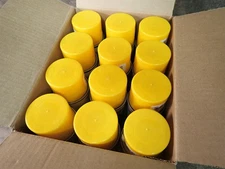 NEW Aervoe 630 Yellow Tree Marking Paint Case 12 - 12oz Cans Case (DD1)
