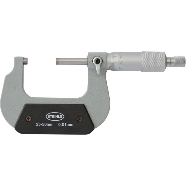 Steinle 2130 Analog BüGelmessschraube Messschraube Mikrometer 25 – 50 Mm-image