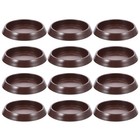 2 Count Furniture Feet Protectors Cup Rubber Wheel Caster Cups Wheels