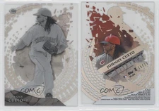 2014 Topps High Tek National League Black & White Image /15 Johnny Cueto #HT-JCU