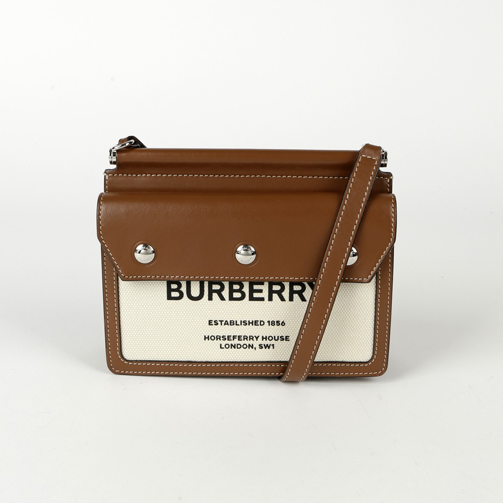 BURBERRY HORSEFERRY ショルダーバッグ Burberry Hosperi Title Pocket Crossbody Bag 8014611 85993601