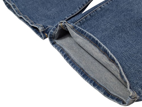 Jeans donna alla caviglia dritti Levis Ribcage NUOVI taglie forti 24W denim super alto - Foto 12 di 15