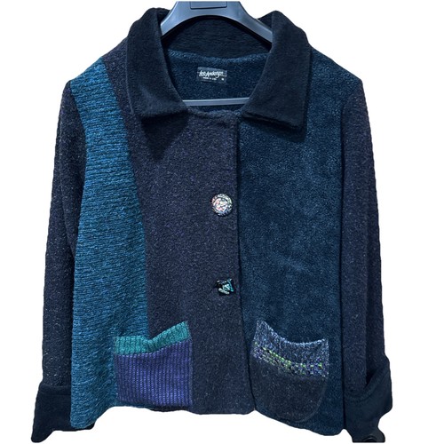 Vintage Lee Anderson Whimsical sweater jacket Medium - Picture 1 of 9