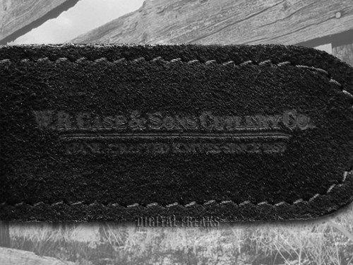 Case xx 5-Pack Large Black Suede Leather Pouches for Pocket Knives Knife 9068 - Picture 4 of 4