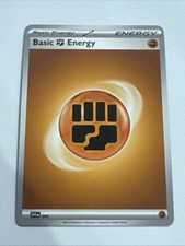Basic Fighting Energy 006 Sve: Scarlet & Violet Energies Regular