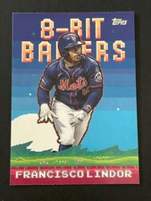 2025 Topps #8B-20 Francisco Lindor 8-Bit Ballers New York Mets