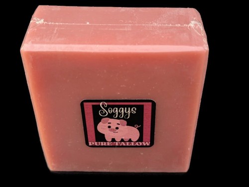 Bar Soap, Pig Tallow, Bergamot, Sudsy, Handcrafted, All Natural, 5-6 oz - Picture 4 of 16