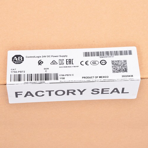 New Factory Sealed Allen-Bradley 1756-PB72 /C ControlLogix 24V DC Power Supply - Picture 3 of 5