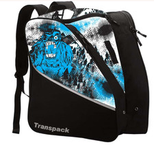 Transpack Kids Edge Junior Boot Bag Blue Yeti